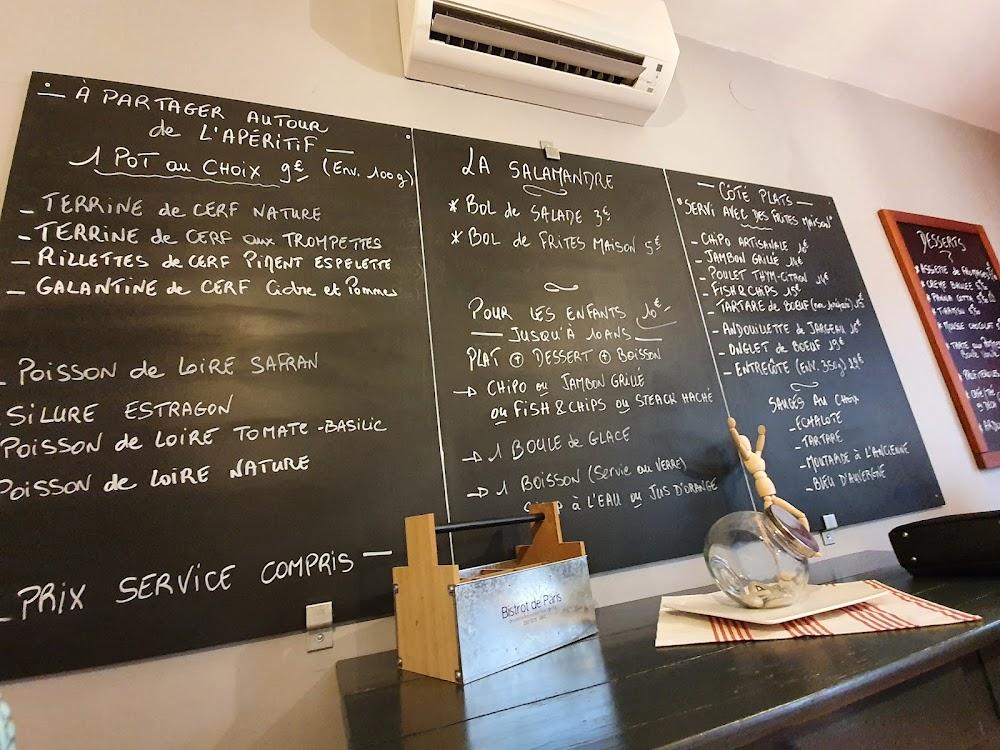 La Salamandre - Menu Image 1