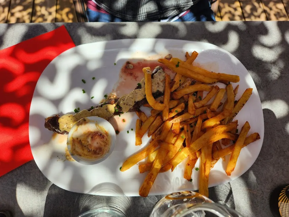 Onglet de Bœuf Sauce Moutarde Maison